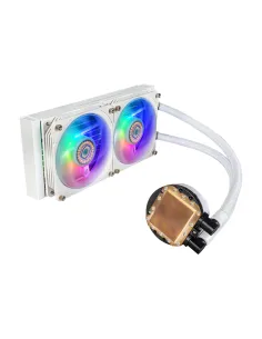 Cooler Master MasterLiquid PL240 Flux White Edition Case per computer Kit di raffreddamento a liquido 12 cm Bianco 2