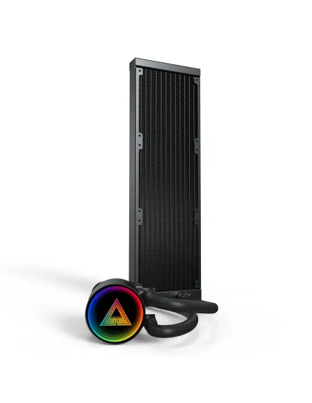 Montech LightFlow ARGB 360 Processore Raffreddatore di liquidi tutto in uno 12 cm Nero 1 pz