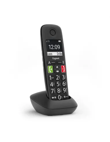 Gigaset E290HX Telefono analogico DECT Identificatore di chiamata Nero