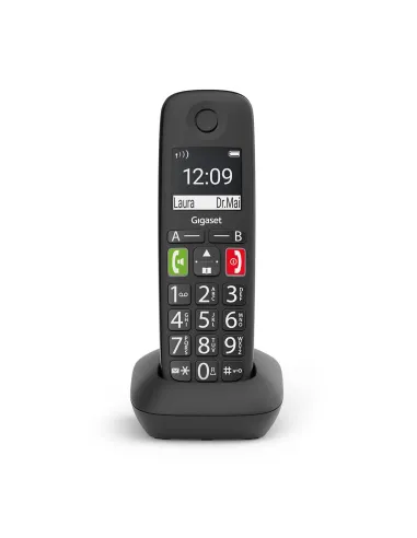 Gigaset E290HX Telefono analogico DECT Identificatore di chiamata Nero