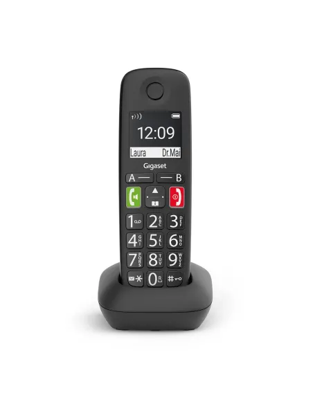 Gigaset E290HX Telefono analogico DECT Identificatore di chiamata Nero