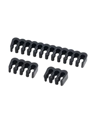 Akasa Kabelkamm Set - 3mm schwarz fermacavo Nero