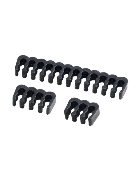 Akasa Kabelkamm Set - 3mm schwarz fermacavo Nero