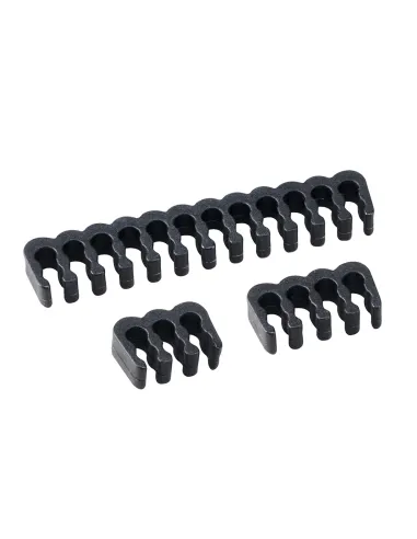 Akasa Kabelkamm Set - 3mm schwarz fermacavo Nero