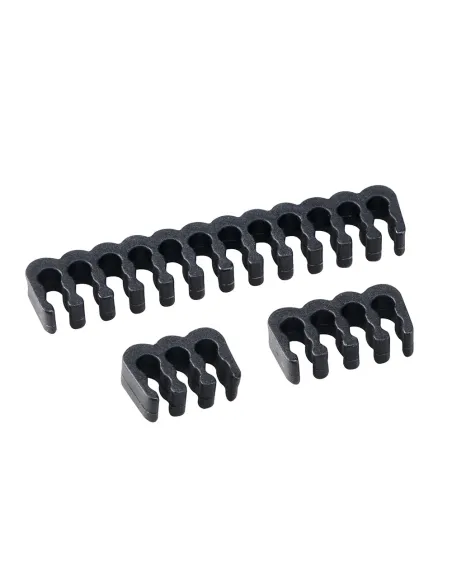 Akasa Kabelkamm Set - 3mm schwarz fermacavo Nero