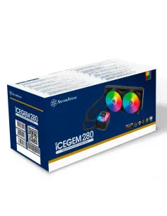 Silverstone IceGem 280 Processore Kit di raffreddamento a liquido 14 cm Nero 2