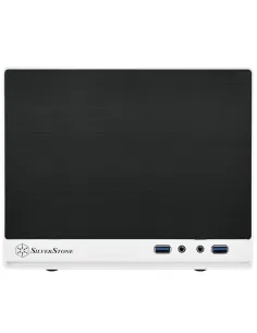 Silverstone SG13 Mini Tower Nero, Bianco