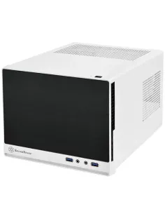 Silverstone SG13 Mini Tower Nero, Bianco 2