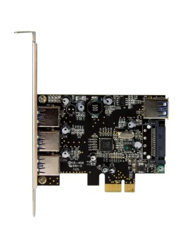 StarTech.com Scheda Espansione PCI Express USB 3.0 SuperSpeed a 4 porte ( 3 esterne, 1 interna )