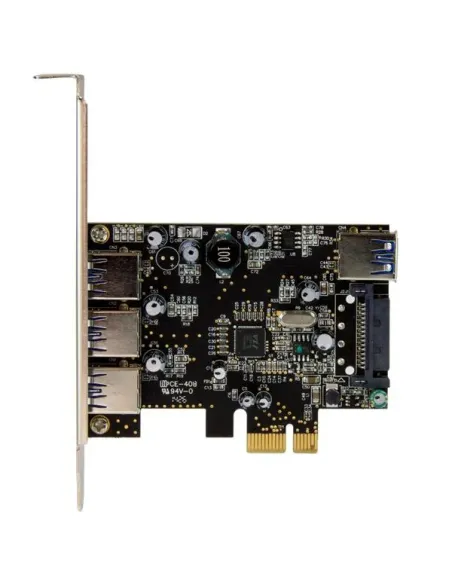 StarTech.com Scheda Espansione PCI Express USB 3.0 SuperSpeed a 4 porte ( 3 esterne, 1 interna )