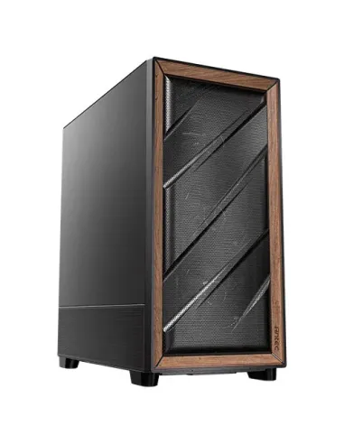 Antec FLUX SE Midi Tower Nero, Legno