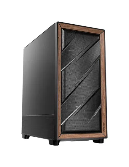 Antec FLUX SE Midi Tower Nero, Legno