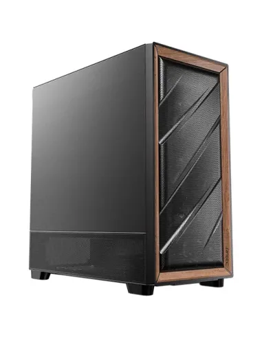 Antec FLUX SE Midi Tower Nero, Legno