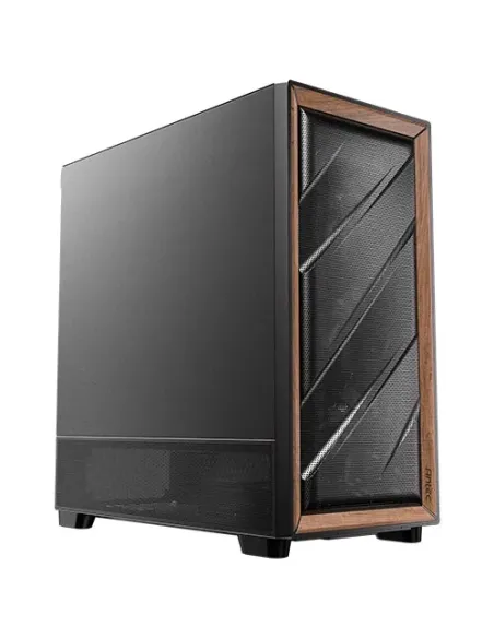 Antec FLUX SE Midi Tower Nero, Legno
