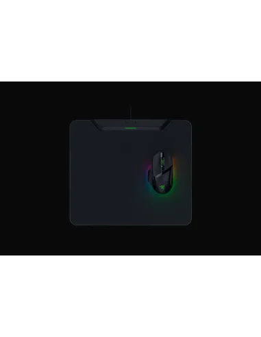 Razer HyperFlux V2 Tappetino per mouse per gioco da computer Nero