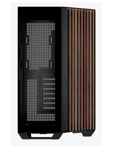 APNX V1-W-BK-v1 Midi Tower Nero, Legno