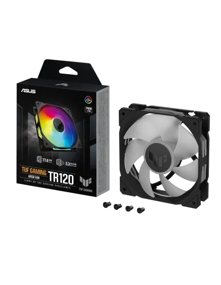 ASUS TUF Gaming TR120 ARGB Fan - Single Pack Case per computer Ventilatore 12 cm Nero