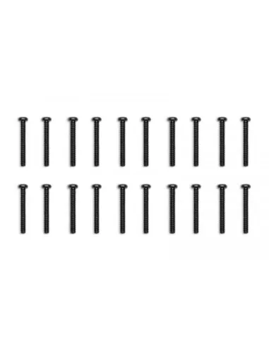 EK Water Blocks EK-Loop Phillips Head Screw Set M4 x 30 mm, 20 Stück - schwarz