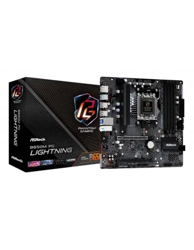 ASRock B650M PG Lightning, AMD B650 Mainboard - Sockel AM5, DDR5
