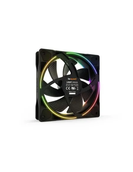 be quiet! Light Wings ARGB PWM Lüfter - 120mm, schwarz