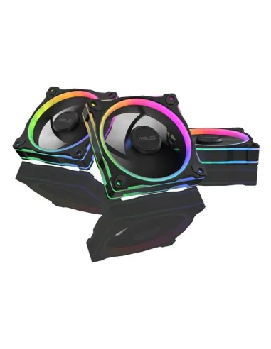 ASUS Prime MR120 ARGB-Lüfter, PWM, Reverse- 120mm, schwarz, 3er-Pack