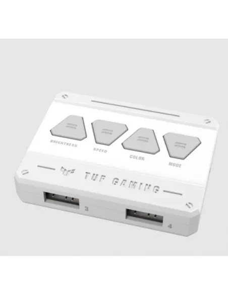 ASUS TUF Gaming TF120 ARGB Lüfter 3er Pack inkl. RGB-Controller - 120mm, weiß