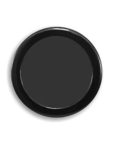 DEMCiflex Staubfilter 92mm, rund - schwarz/schwarz