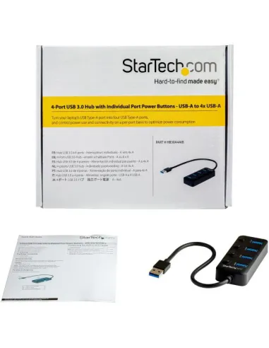 HUB USB 3.0 4 PORTE - 4X USB-A