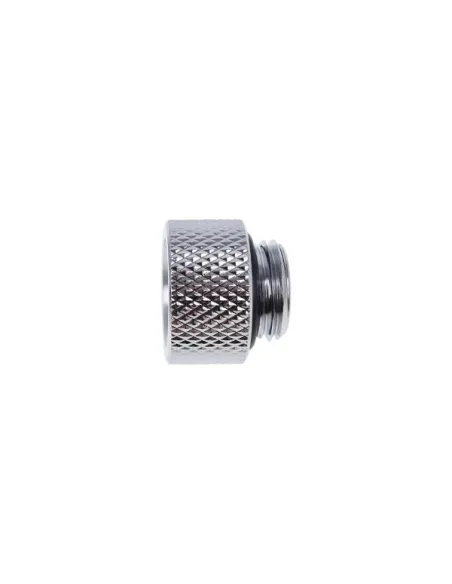 Alphacool Eiszapfen Adapter gerade G1/4 Zoll AG auf G1/4 Zoll IG - chrome silber