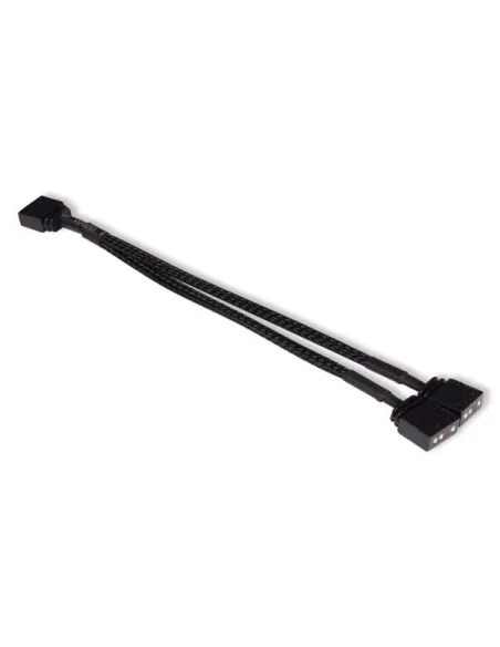 Alphacool Y-Splitter aRGB 3-Pin auf 2x 3-Pin 15cm - schwarz