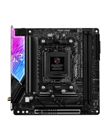 ASROCK B850I Lightning WiFi Mainboard, Sockel AM5, AMD B850, Mini-ITX, DDR5