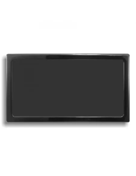Demciflex Staubfilter 240mm x 120mm - schwarz/schwarz