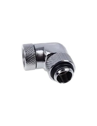 Alphacool Eiszapfen Winkeladapter 90 Grad drehbar G1/4 AG auf G1/4 IG - chrome