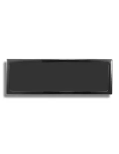 Demciflex Staubfilter für 360mm Radiatoren - schwarz/schwarz