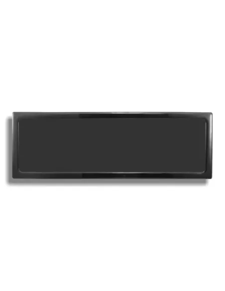 Demciflex Staubfilter für 360mm Radiatoren - schwarz/schwarz