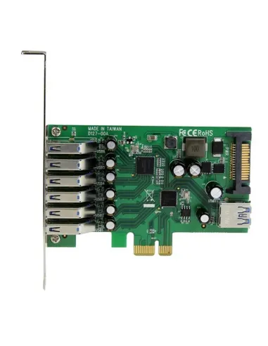 StarTech.com Scheda Espansione PCI Express USB 3.0 a 7 porte con