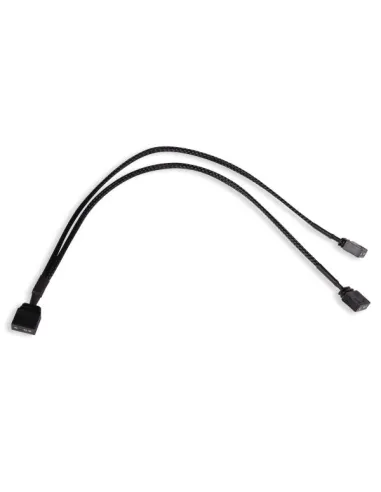 Alphacool Y-Splitter aRGB 3-Pin auf 2x 3-Pin 30cm - schwarz