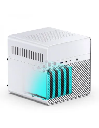 Jonsbo N2 Mini-ITX NAS Gehäuse - weiß