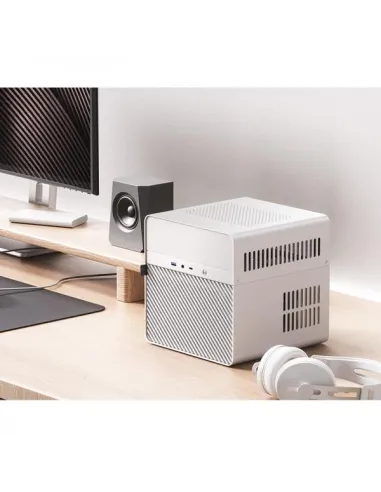 Jonsbo N2 Mini-ITX NAS Gehäuse - weiß