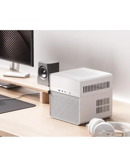 Jonsbo N2 Mini-ITX NAS Gehäuse - weiß