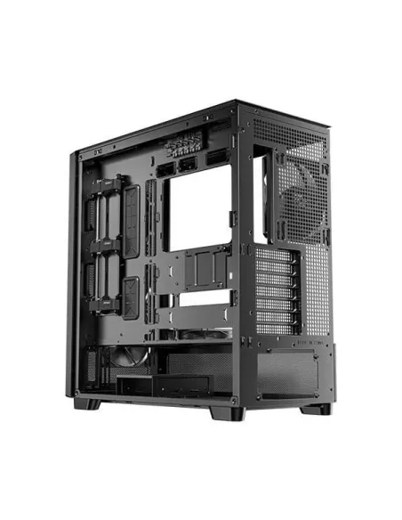 Antec Flux PC-Gehäuse, Midi-Tower, E-ATX, Tempered Glass – Schwarz