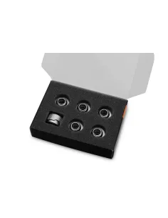 EK Water Blocks EK-Quantum Torque HDC 14 - 6er-Pack, Satin Titanium 2