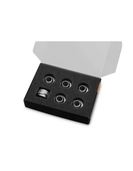EK Water Blocks EK-Quantum Torque HDC 14 - 6er-Pack, Satin Titanium