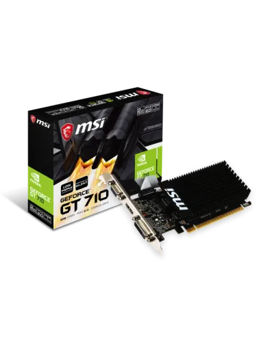 MSI GeForce GT 710 Grafikkarte, Low-Profile, 2048 MB DDR3