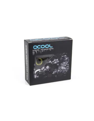 Alphacool Eiszapfen PRO Anschluss 13mm Hardtube Fitting G1/4, 6-Pack - weiß