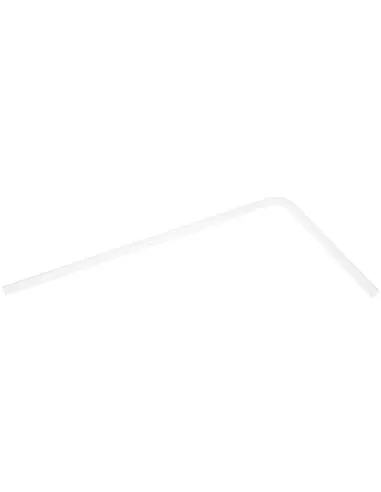 Alphacool Hardtube Acryl 13/10mm gebogen 90 Grad - 60cm