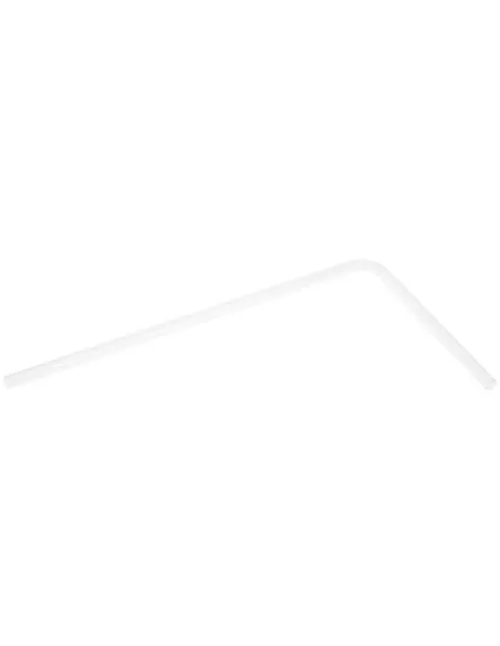 Alphacool Hardtube Acryl 13/10mm gebogen 90 Grad - 60cm