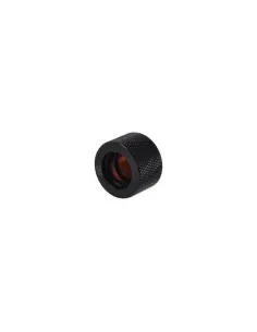 Alphacool HT Anschluss gerade G1/4 Zoll AG auf 16mm AD Hardtube - gerändelt, schwarz