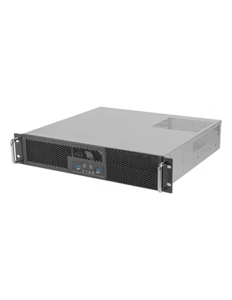 SilverStone SST-RM23-502-MINI - Rackmount Server Gehäuse, 2U, Micro-ATX - schwarz