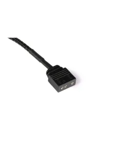 Alphacool Y-Splitter aRGB 3-Pin auf 3x 3-Pin 15cm - schwarz 2